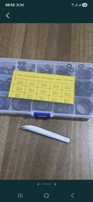 Set oringuri 200 buc.