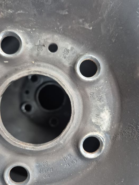 Jante tabla Vw originale R16 cadu set capace