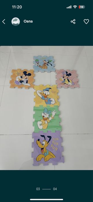 Joc Puzzel din spuma