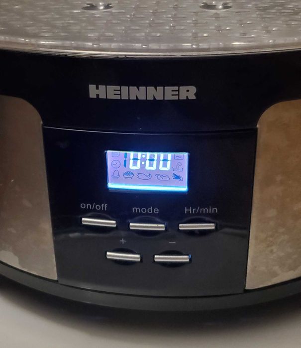 Aparat de gatit cu aburi Heinner - 2 recipiente