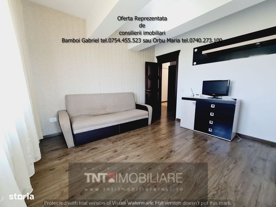 Apartament 1 camera bloc nou de inchiriat zona Pd Fier Moara de Vant