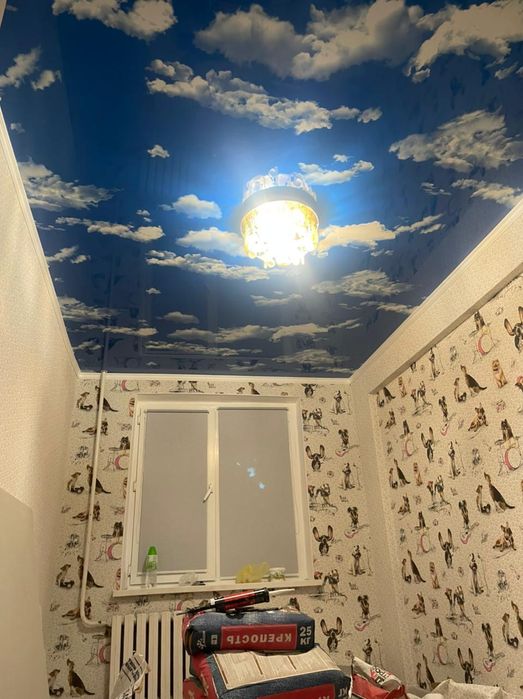 Натяжные потолки