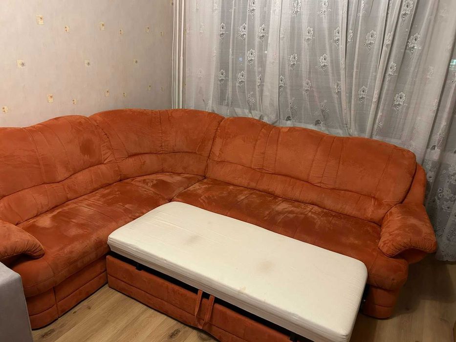 диван ъглов разтегателен употребяван