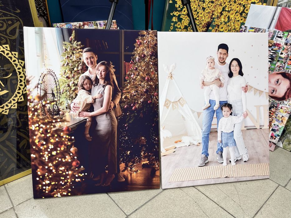 Печать фото на холсте