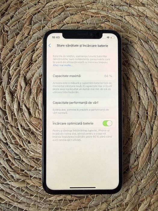 Iphone xs silver 64gb Neverlock Baterie 84%