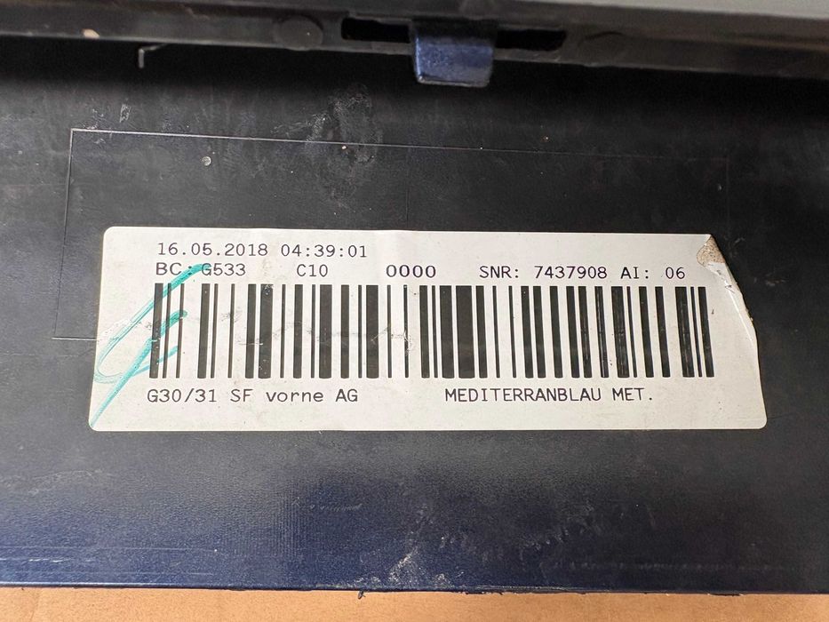 Предна броня БМВ Г30 Г31 BMW G30 G31