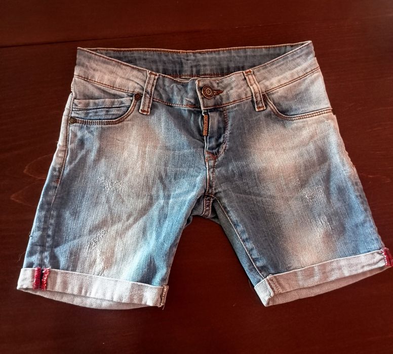 Унисекс къси дънкови панталонки