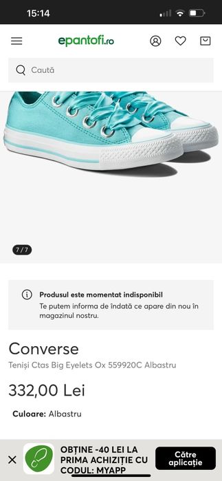 Tenesi Converse Nr 38