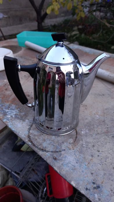 Советский мельхюр чайник