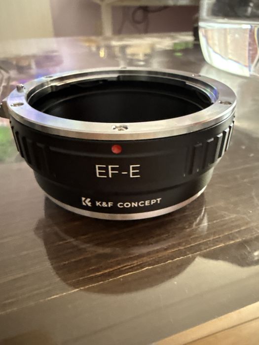 адаптер за монтиране на обектив K&F Concept EF-E
