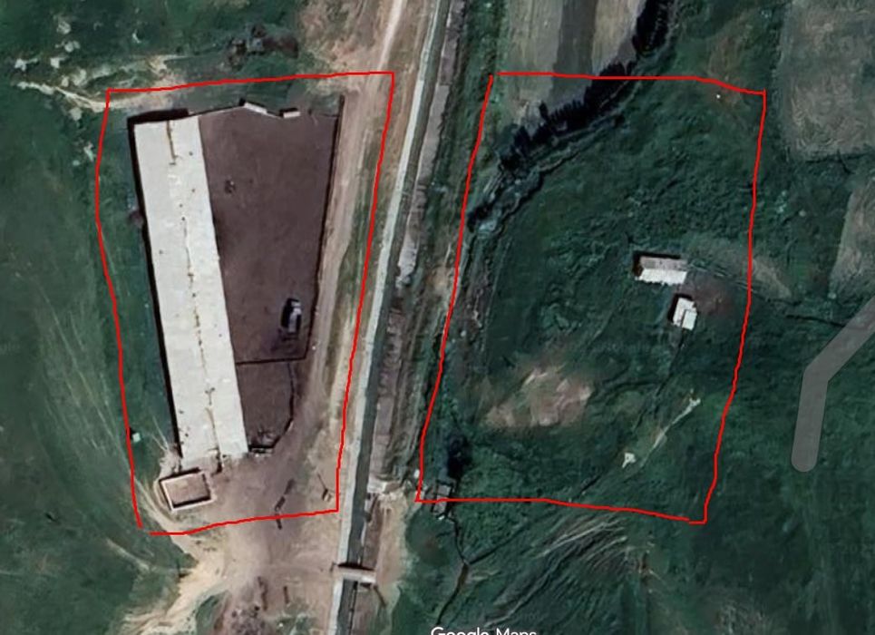 Продаётся земля с фермой не жилой кадастр