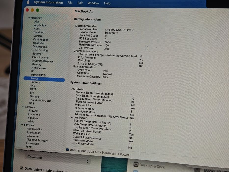 MacBook Air 15" M3 (Отличен)