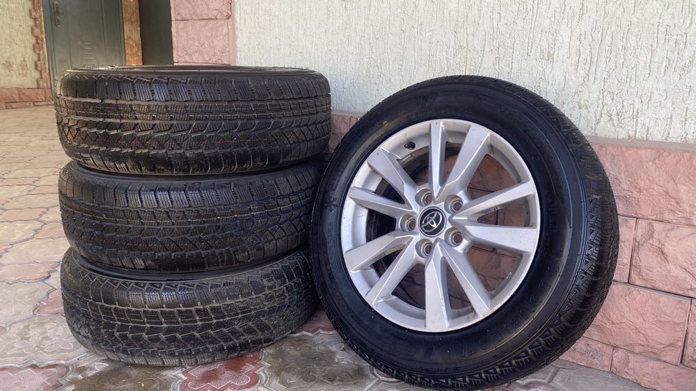 зимние шины и диски Тайота