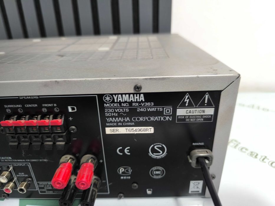 Amplificator Yamaha RX-V363 HDMI Dolby Digital DTS Cinema DSP