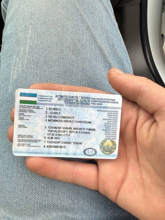 Cobalt 4 pozitsiya 2022 yil Avtomat