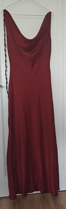 Rochie roșie lunga 38