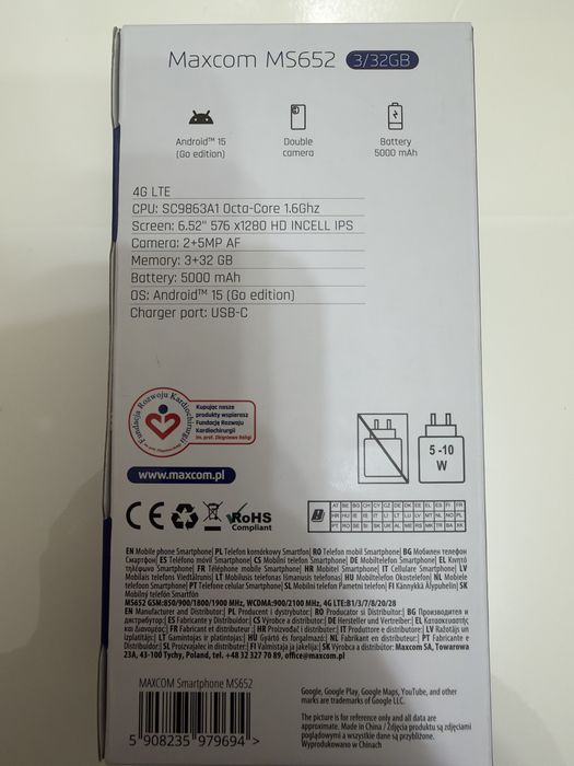 Vand Maxcom MS652