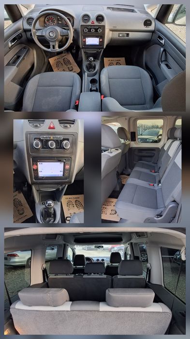 Volkswagen Caddy 1.2 BENZINĂ 105 CP 7 LOCURI 133000 KM an 11.2012