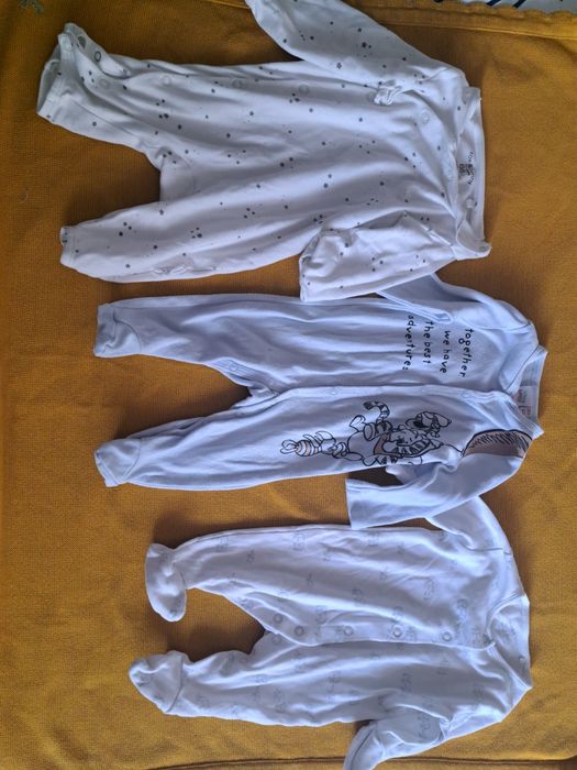 Lot hainute bebeluș 3 body si 3 salopete