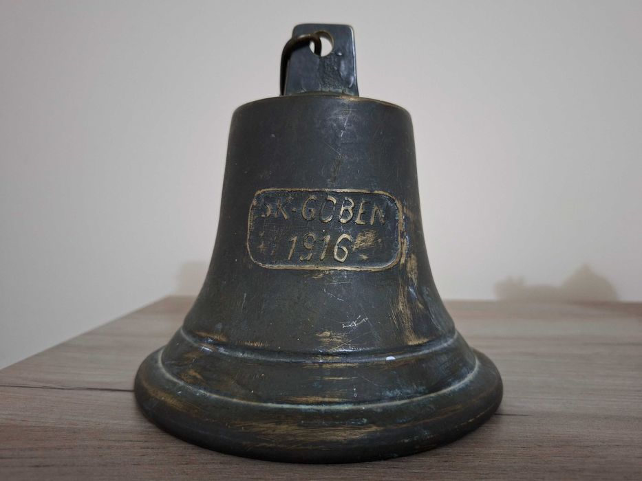 Clopot vechi alamă SK Goben 1916