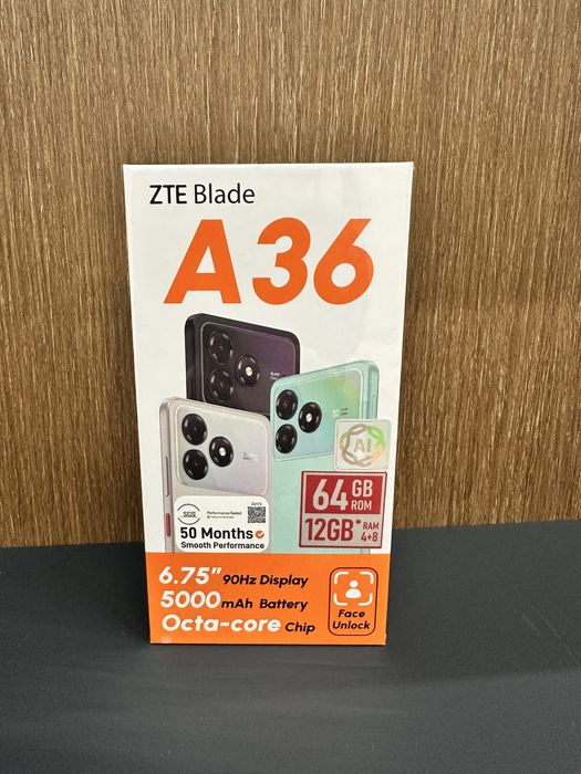Смартфон ZTE Blade A36 64 GB