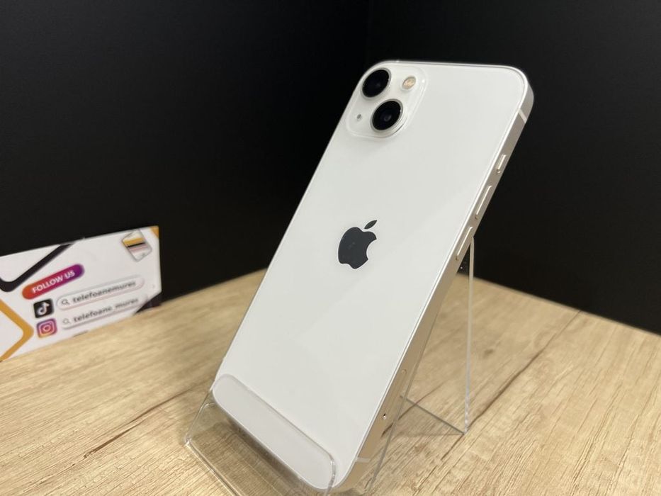 iPhone 13 128Gb Starlight Second-Hand 3 ani garanție, Telefoane Mures
