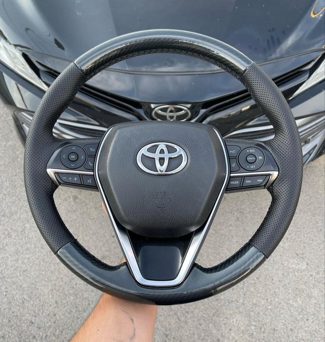 Обшивка руля перетяжка