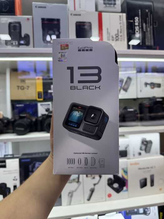 Gopro 13 black kit + sumka +64 gb fleshka