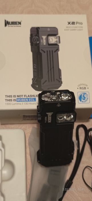 Фенер wuben x2 pro Вубен