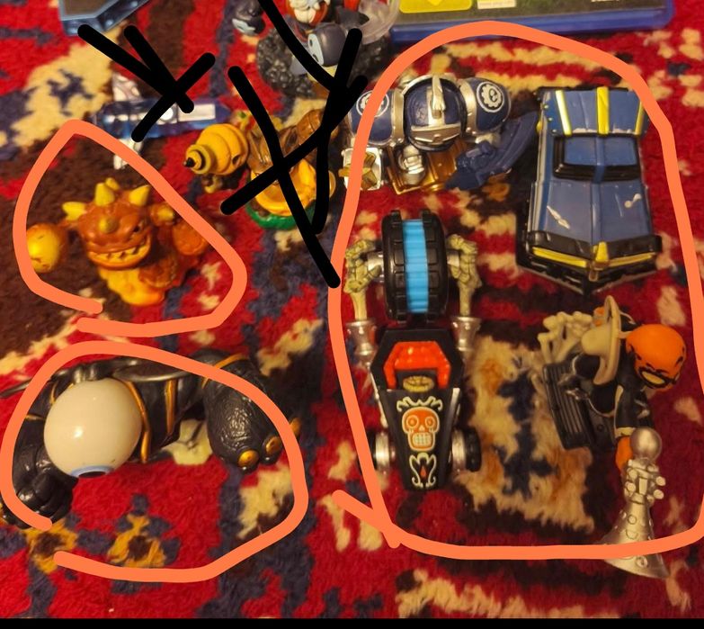Lot figurine skylanders