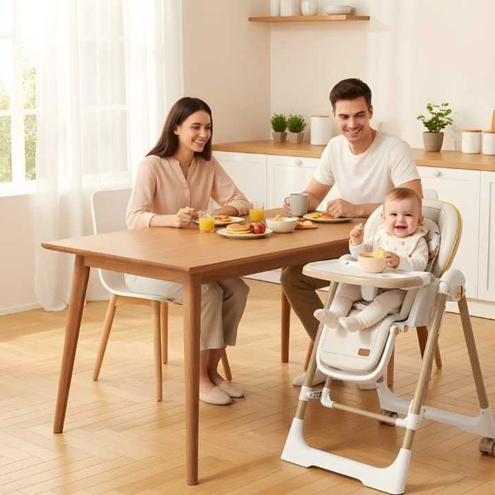 Scaun de masa pentru bebelusi, multi functional , cu leagan 6-36 luni