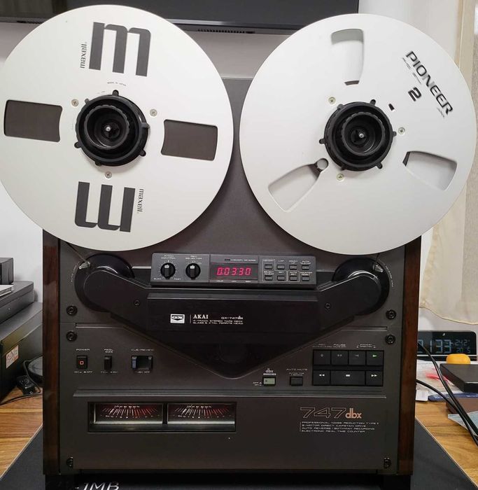 Akai GX 747 dbx - magnetofon stare excelenta!