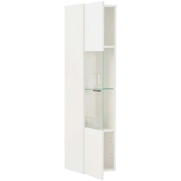 Стенна витрина в 2 цвята