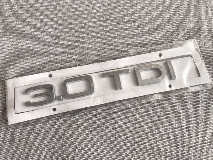 Emblema Audi 3.0 TDI