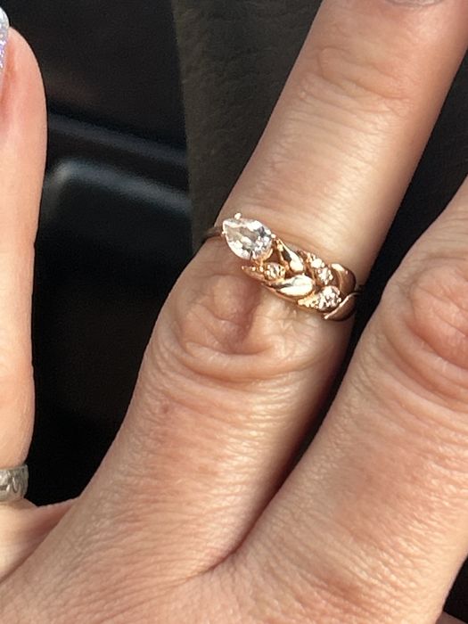 Кольца 585 красное золото