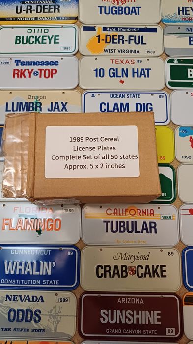 Продаю коллекцию  номеров из Америки 50 штук 50 штатов Америки !!!