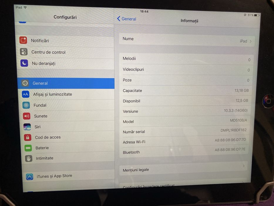 Vand Tableta IPAD
