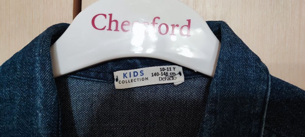 Джинсовая рубашка Defacto 140-146