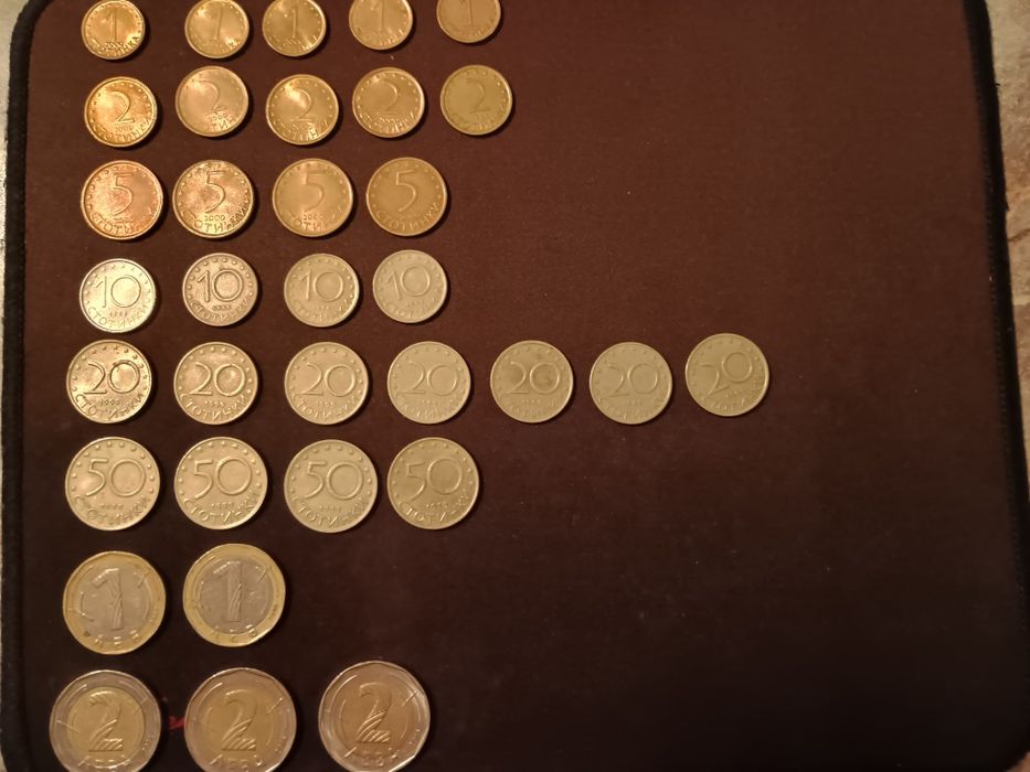 Vand Monede Set monede Leva