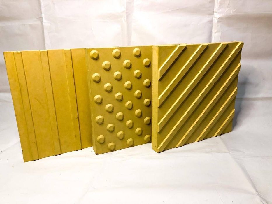 Тактильная плитка Бетон для инвалидов Тактильная дорожка по ГОСту