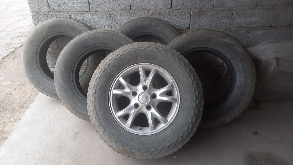 Шина с дисками қысқы дөңгелек 1 шт дискпенде бар