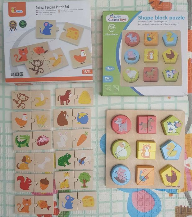 Образователни дървени пъзели и книжки, Точната книжка , Цветовете