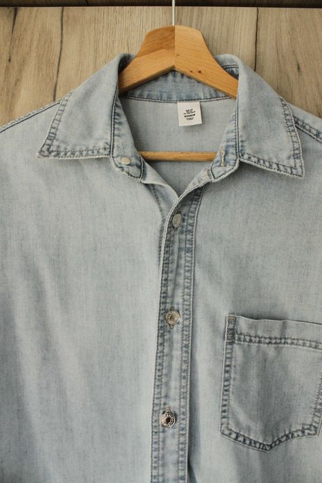 Дамска риза деним H&M oversized модел | размер XS