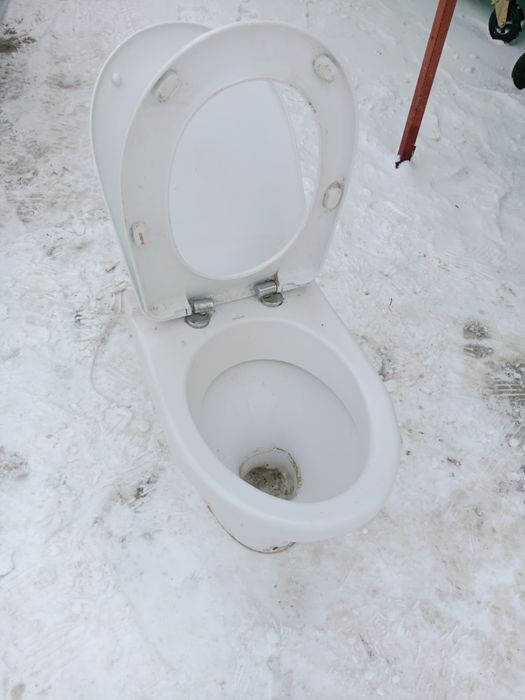 Унитаз б/у для строителей