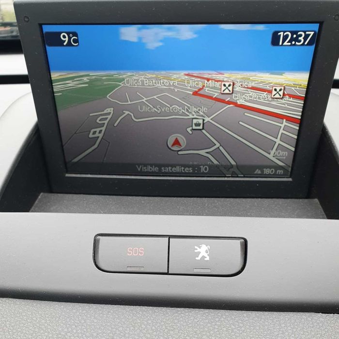 Card harti Citroen Peugeot RNEG WipNav C3 C4 C5 C8 Peugeot 207 308