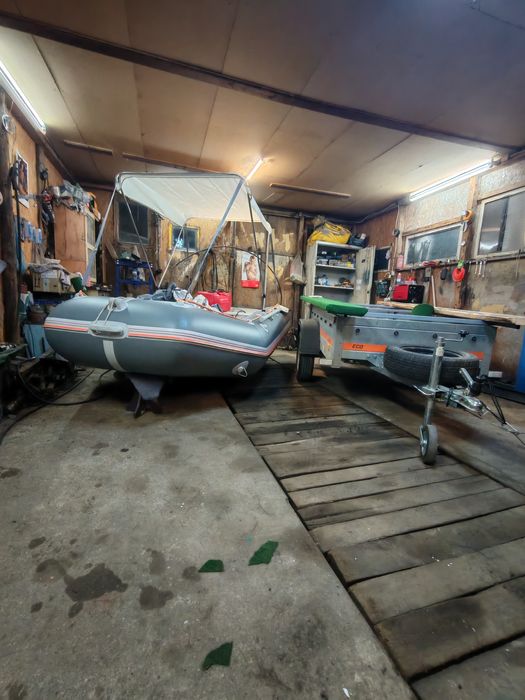 Barca gonflabila kolibri + motor Yamaha