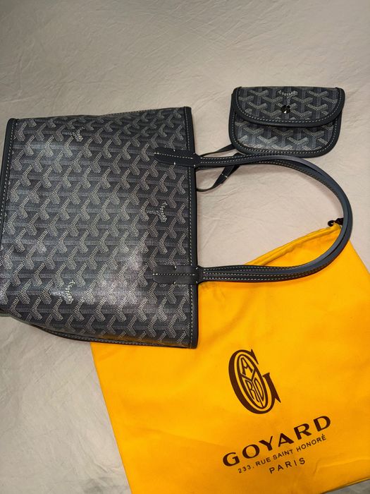 Чанта от естествена кожа Goyard