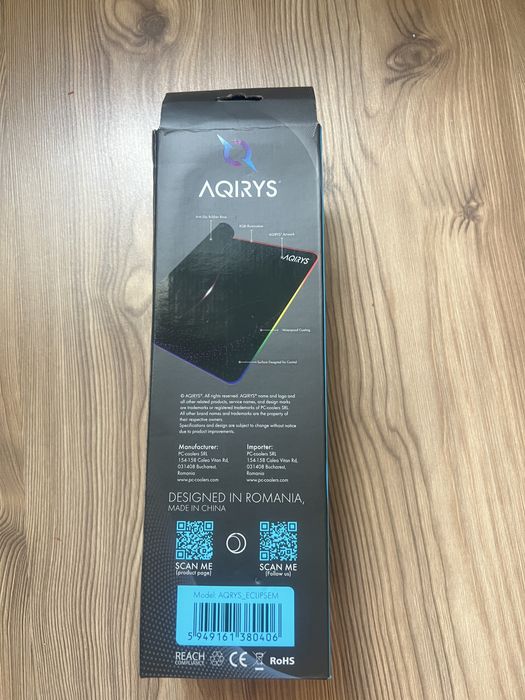 Mousepad eclipse mini RGB
