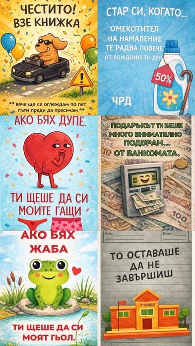 Постери,Карикатури и др.