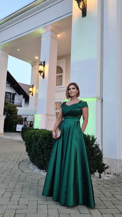Rochita de seara Verde smarald